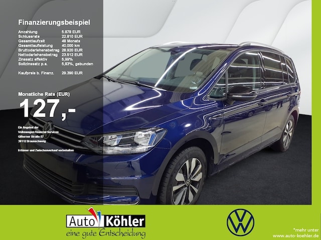 Volkswagen Touran TSi CarPlay/Black/Virt/ACC/Kamera