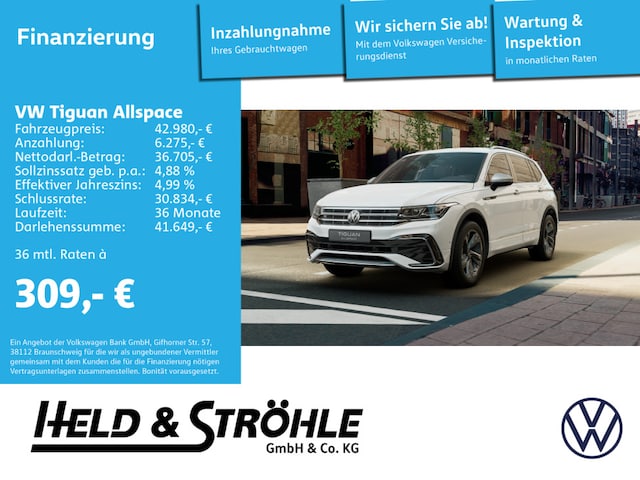 Volkswagen Tiguan 2.0 TDI Allspace DSG R-Line