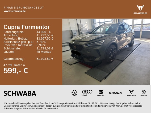Cupra Formentor 2.0 TSI VZ