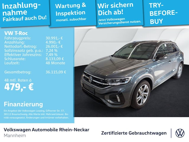 Volkswagen T-Roc 1.5 TSI DSG R-Line