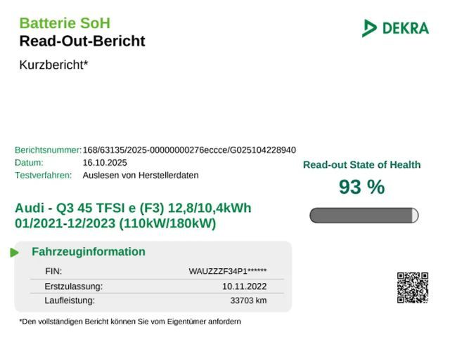 Audi Q3 45 TFSI Hybride S-Line