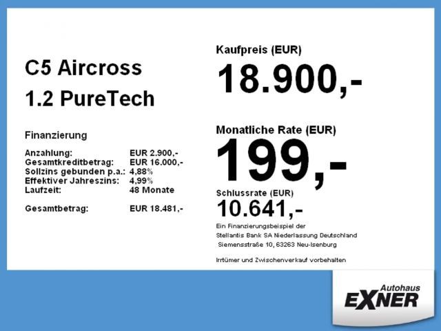 Citroën C5 Aircross PureTech Shine