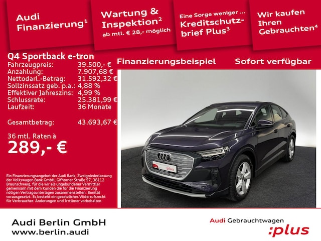 Audi Q4 e-tron 50 Quattro Sportback