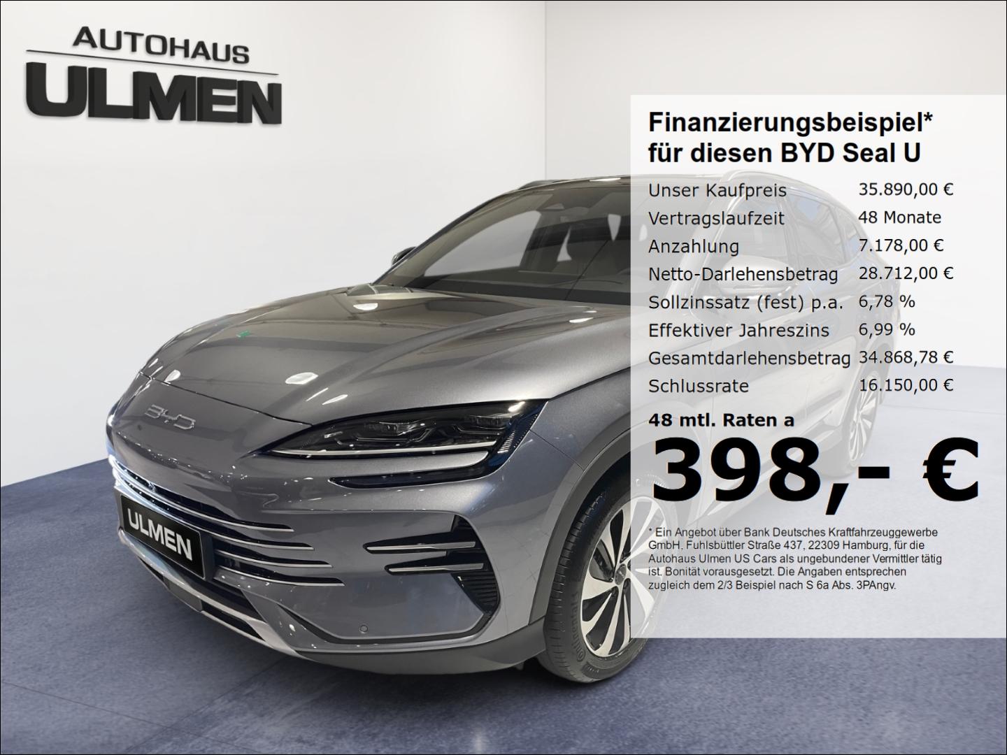 BYD Seal U DM-i Design Vierwielaandrijving