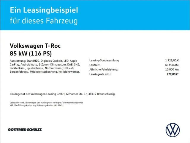 Volkswagen T-Roc 2.0 TDI Life