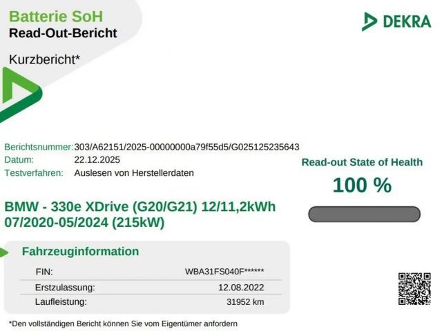 BMW 330 330e Sedan xDrive
