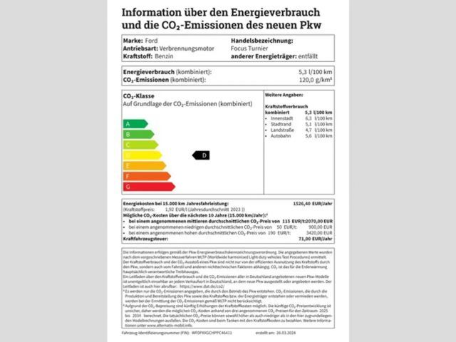 Ford Focus ST Line Wagon