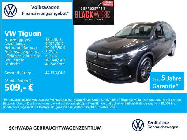Volkswagen Tiguan 1.5 eTSI DSG Life