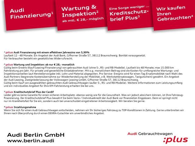 Audi RS6 tiptr. STDHZG MATRIX 360°K NAVI B&O