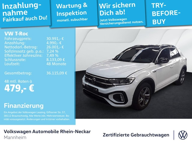 Volkswagen T-Roc 1.5 TSI DSG R-Line