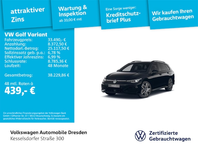 Volkswagen Golf 1.5 TSI R-Line Variant