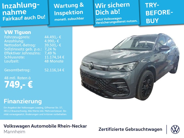 Volkswagen Tiguan 2.0 TDI 4Motion DSG R-Line