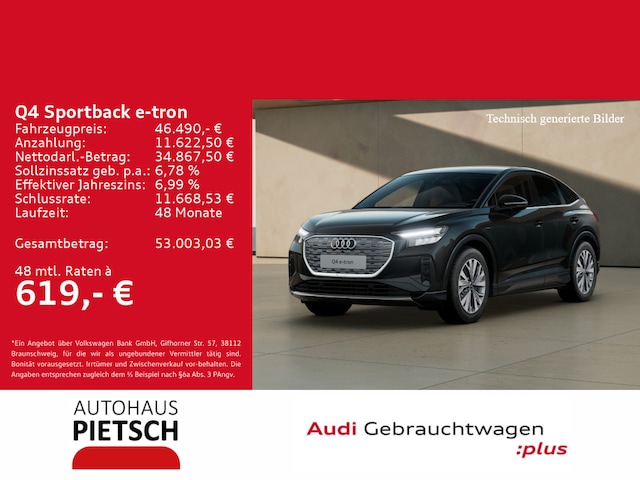 Audi Q4 e-tron Sportback