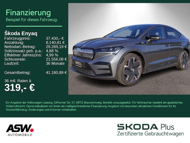 Skoda Enyaq Coupe RS