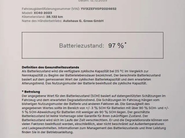 Volvo XC40 Recharge Ultimate