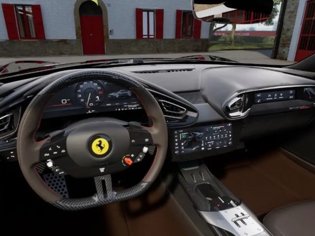 Ferrari 12Cilindri SPIDER INDIVIDUAL MASSAGE JBL 26 NEW