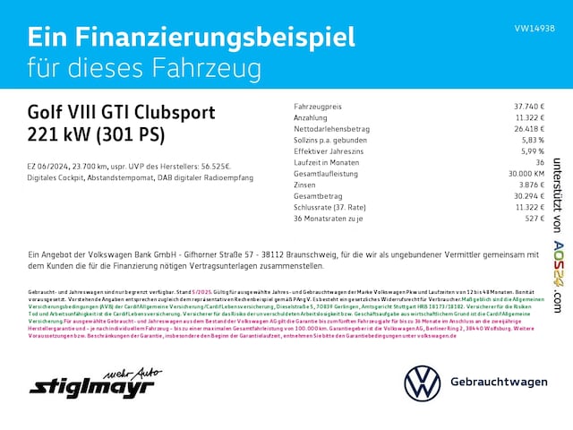 Volkswagen Golf GTI Golf VIII