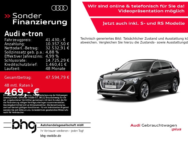 Audi e-tron 55 Quattro S-Line