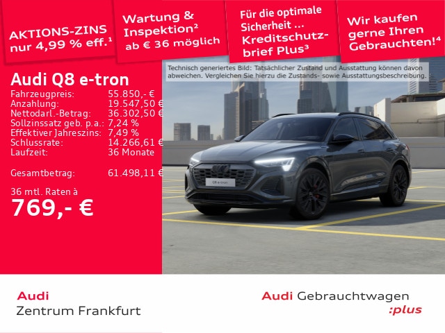 Audi Q8 e-tron 55 Quattro S-Line