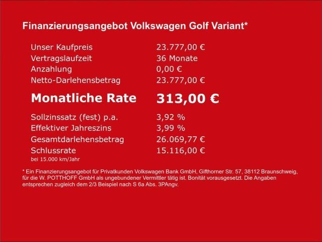 Volkswagen Golf DSG Life Variant