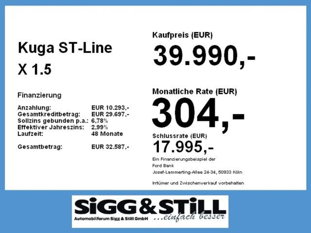Ford Kuga ST Line X