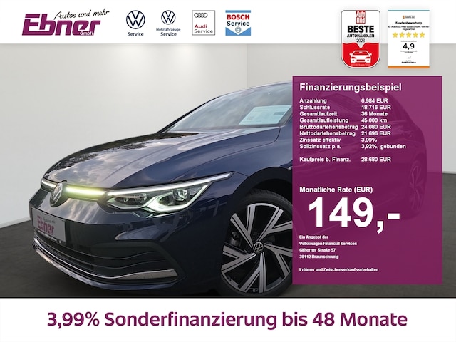 Volkswagen Golf 1.5 eTSI DSG Golf VIII Sport