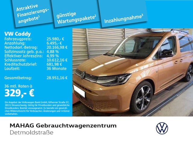 Volkswagen Caddy 2.0 TDI DSG Move