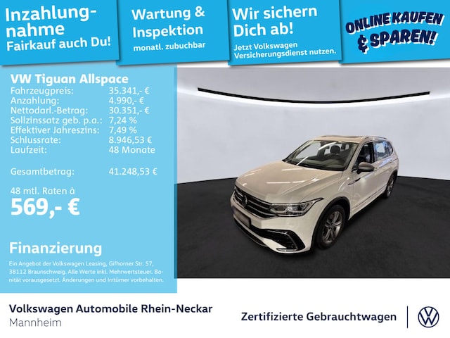 Volkswagen Tiguan 2.0 TDI Allspace R-Line