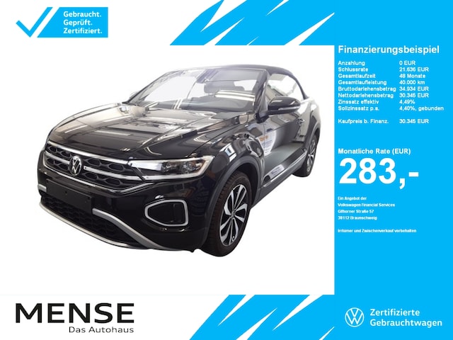 Volkswagen T-Roc 1.5 TSI Cabriolet IQ.Drive