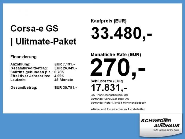 Opel Corsa GS-Line Grand Sport