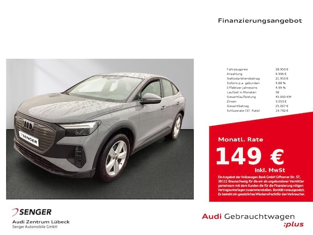 Audi Q4 e-tron 35 Sportback