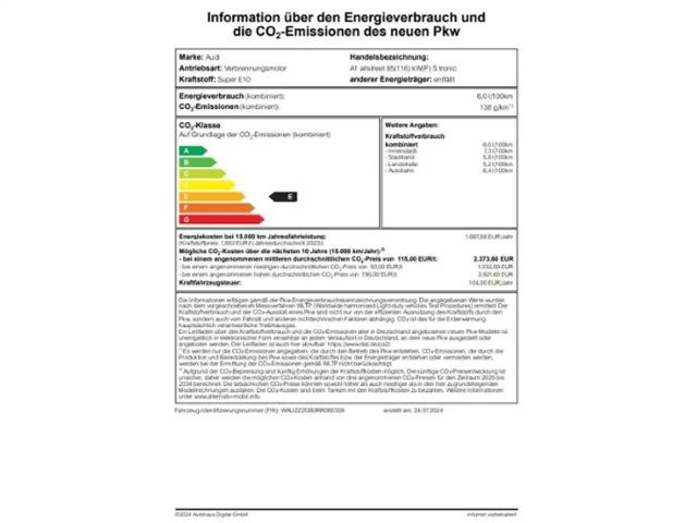 Audi A1 Allstreet S-Tronic