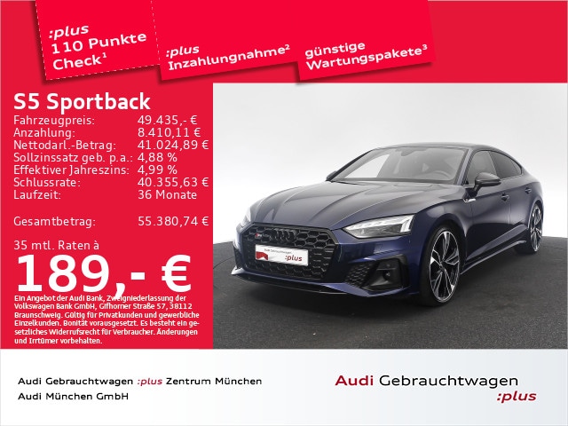 Audi S5 Quattro Sportback
