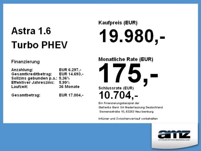 Opel Astra 1.6 Turbo Turbo