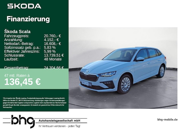 Skoda Scala Scala Essence 1,0 TSI 7-Gang