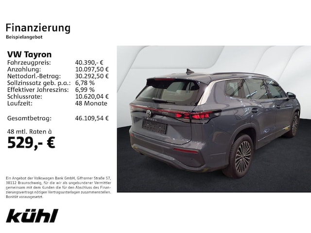 Volkswagen Tayron 2.0 TDI DSG IQ.Drive Life