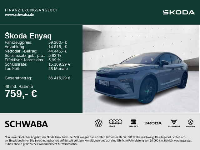 Skoda Enyaq 4x4 Coupe RS
