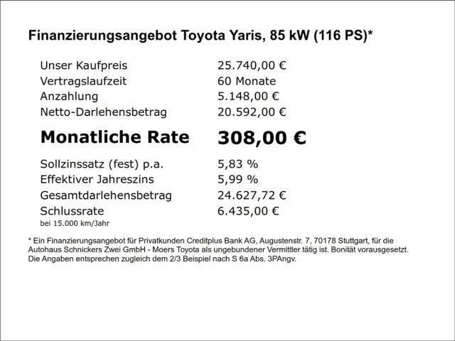 Toyota Yaris Hatchback