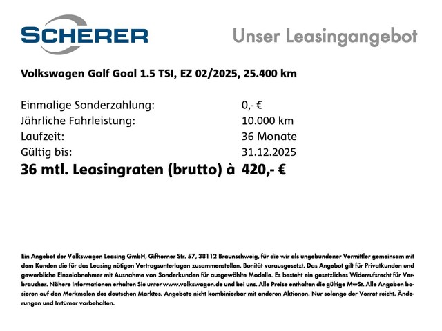 Volkswagen Golf 1.5 TSI Golf VIII