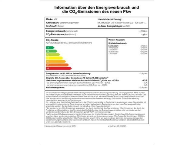 Volkswagen Multivan 2.0 TDI DSG T7