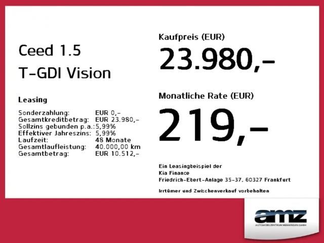 Kia Ceed GDi Vision