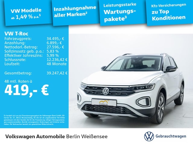 Volkswagen T-Roc 1.5 TSI DSG