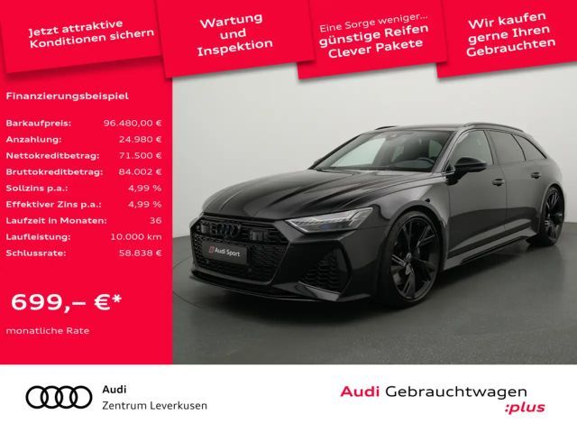 Audi RS6 STANDHZ LASER LUFT B&O AHK LEDER RAUTE PA
