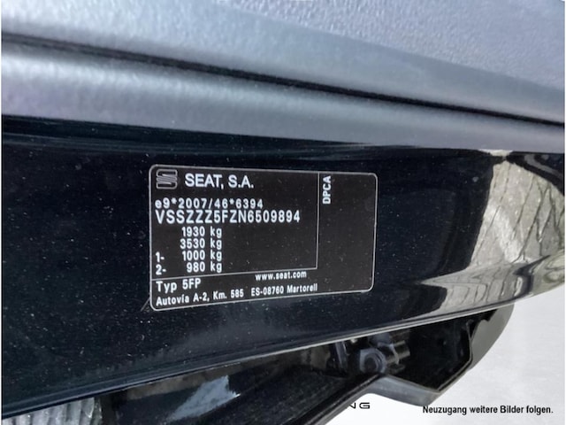 Seat Ateca 1.5 TSI DSG