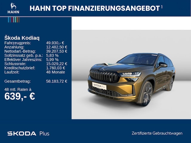 Skoda Kodiaq 2.0 TDI 4x4 Sportline