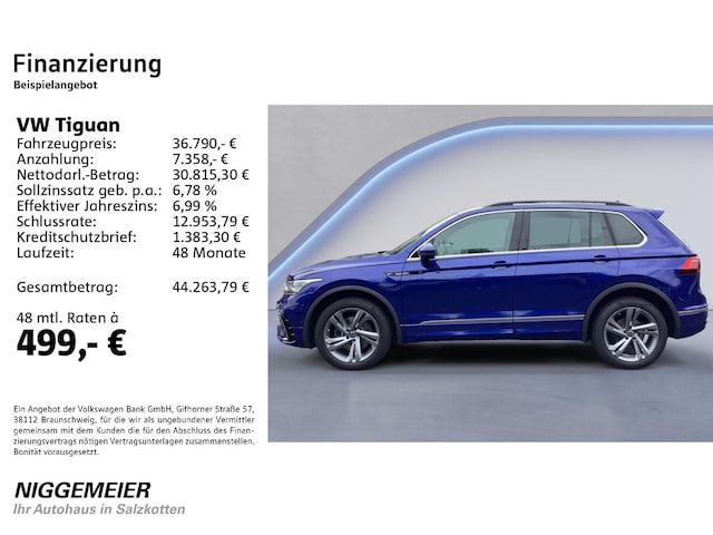 Volkswagen Tiguan 2.0 TDI DSG R-Line