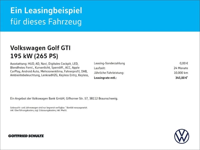 Volkswagen Golf 2.0 TSI DSG IQ.Drive