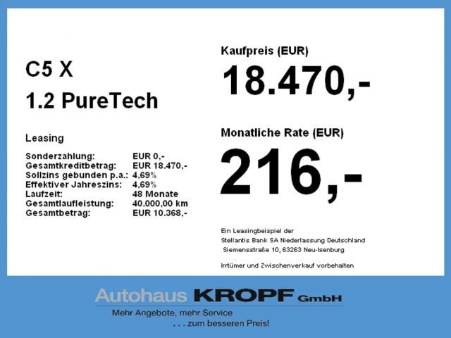 Citroën C5 X PureTech