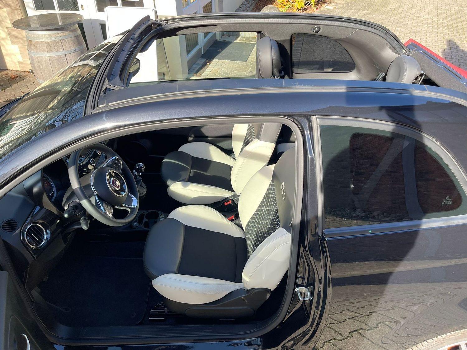 Fiat 500C C Apple Android PDC Multi Freispr Carbio 