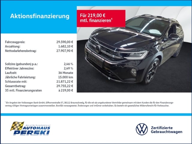 Volkswagen Taigo 1.5 TSI DSG